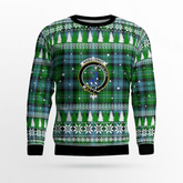 Clan Arbuthnot Ancient Crest Tartan Christmas Ugly Sweater PZ85 Arbuthnot Ancient Crest Tartan Tartan Ugly Sweater